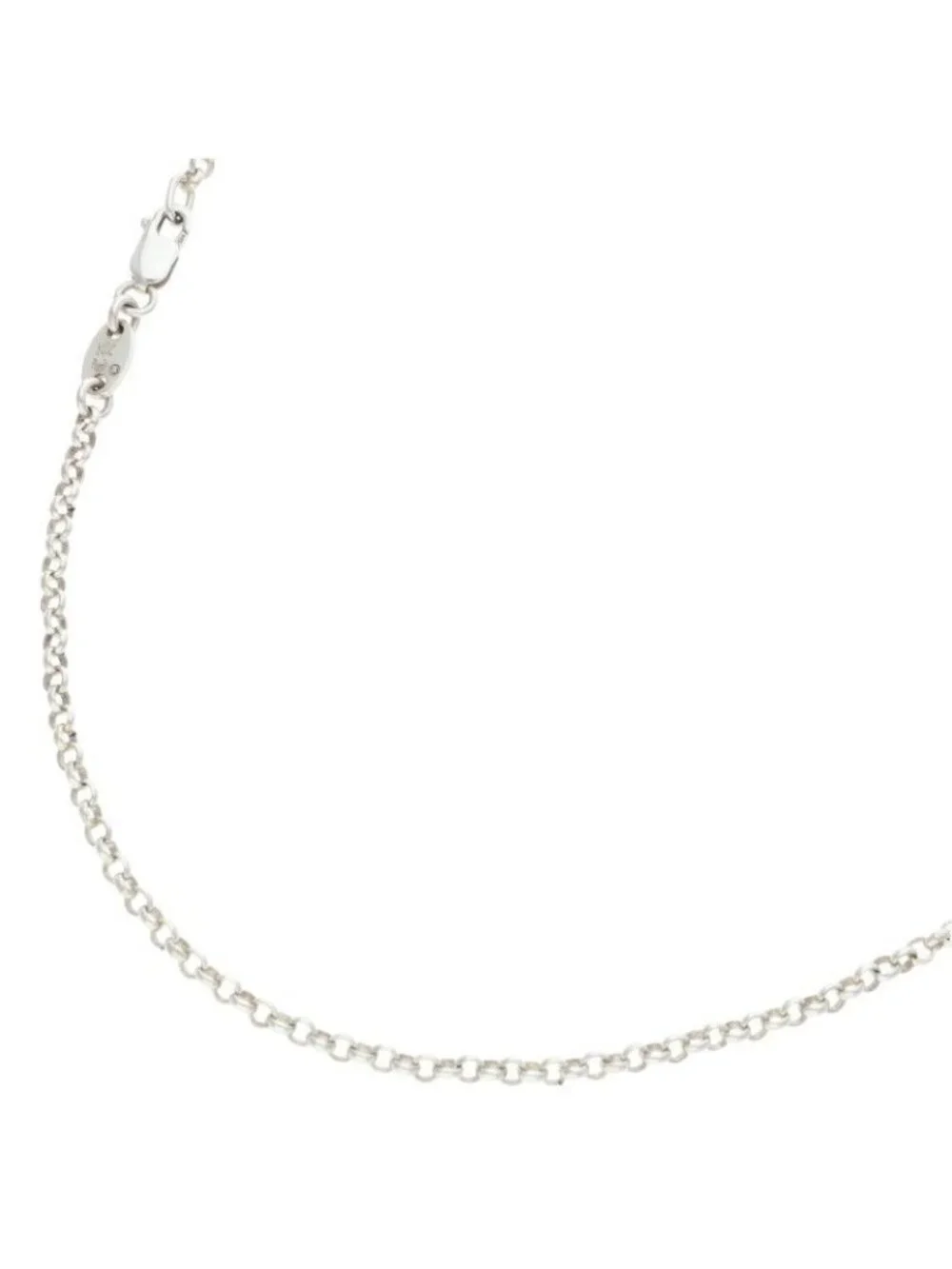 Chrome Hearts Neckchain Roll Chain Silver Necklace